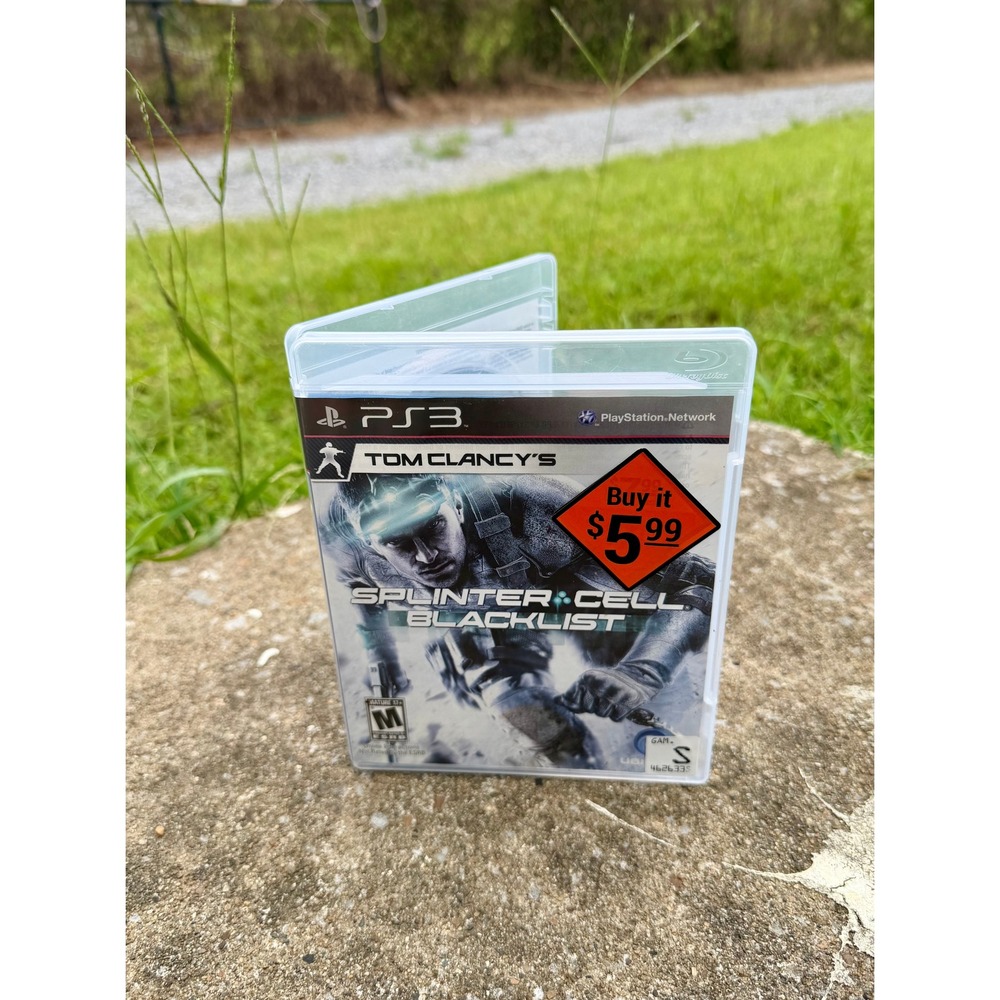 Tom Clancys Splinter Cell Blacklist Sony PlayStation 3 PS3 Stealth Action Game
